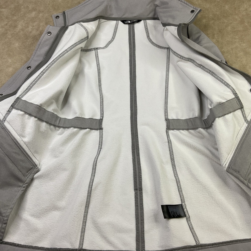 The North Face Jacket Sedona Romera Anorak Windbreaker Windwall Gray‎ Women Sz S - Picture 4 of 9